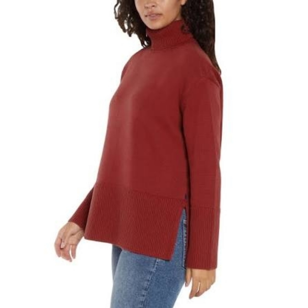 Gap - Red Turtleneck Oversized Sweater 100% Cotton